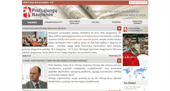 Desktop Screenshot of lprofsajungos.lt